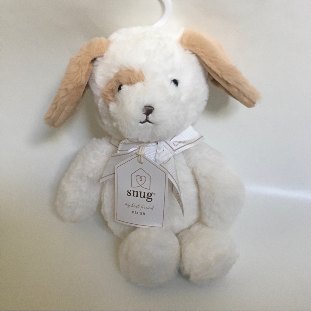 Snug Plush Puppy Dog Soft Baby Toy Stuffed Animal Baby Gift NEW